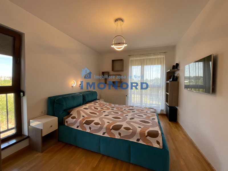 Baneasa  Apartament 3 camere complet mobilat și utilat în  Sisești