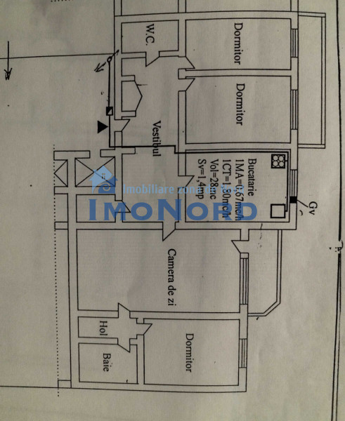 Vânzare apartament de 4 camere Apărătorii Patriei - Spitalul Bagdasar 