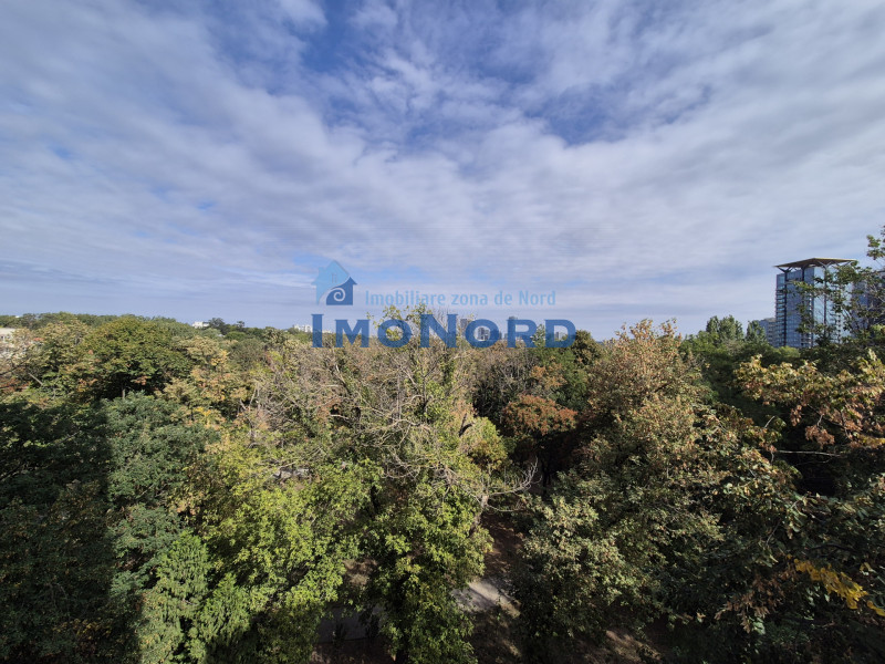 Beller apartament 3 camere, vedere spre parcul Floreasca