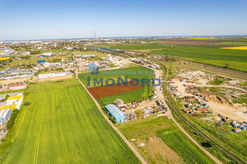 Palas vaporas, teren industrial logistic acces facil Autostrada