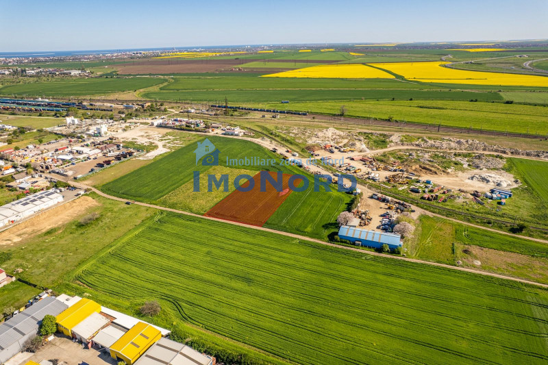 Palas vaporas, teren industrial logistic acces facil Autostrada