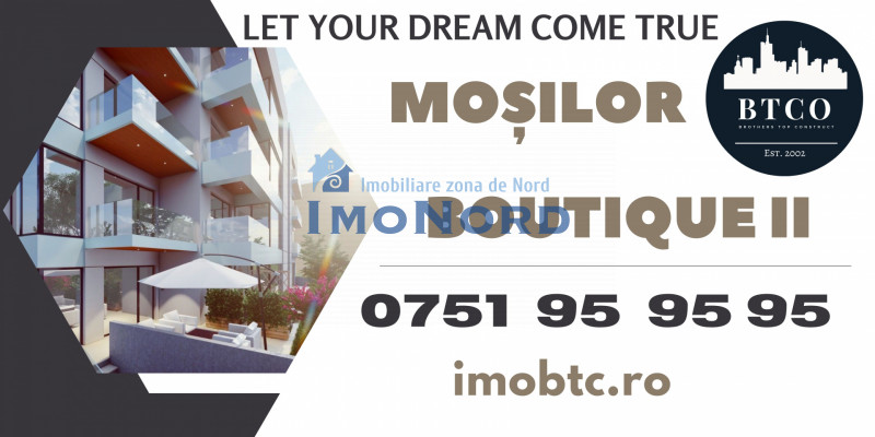 Mosilor Dacia-Eminescu- 2 camere cu 2 bai ! Discount *