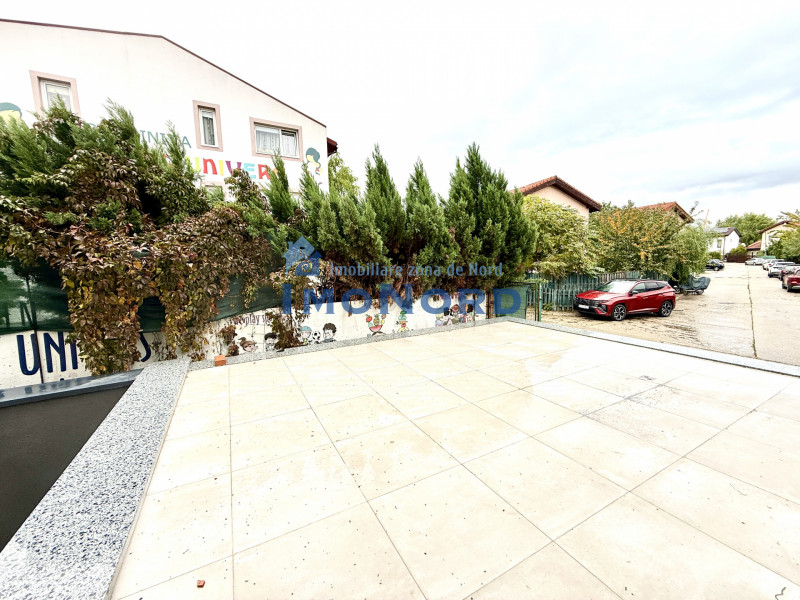 Pipera Azur acces A3 spatiu parter cu terasa 