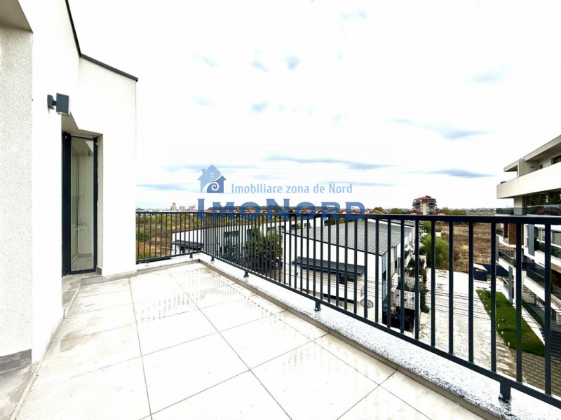 Pipera Azur acces A3 penthouse,  terasa SUD