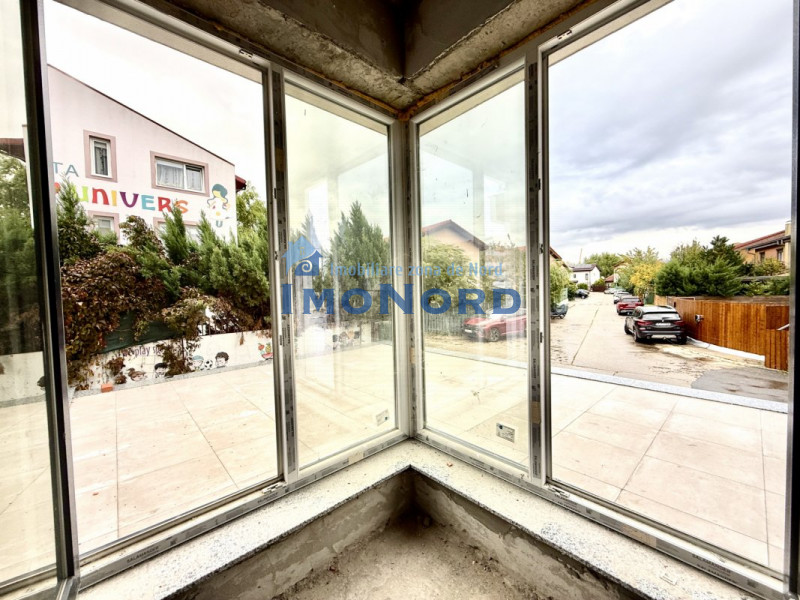 Pipera Azur acces A3 spatiu parter cu terasa 