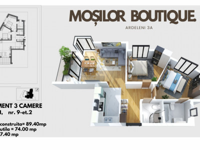Mosilor, apartamente noi !