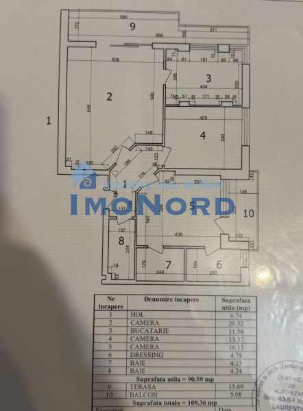Apartament 3 camere – Șoseaua Chitilei, Bucureștii Noi  vedere panoramica
