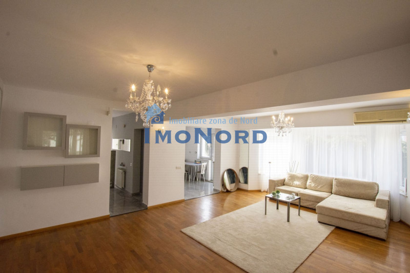 Vilă individuală cu piscină de închiriat în ansamblu rezidențial zona OMVD