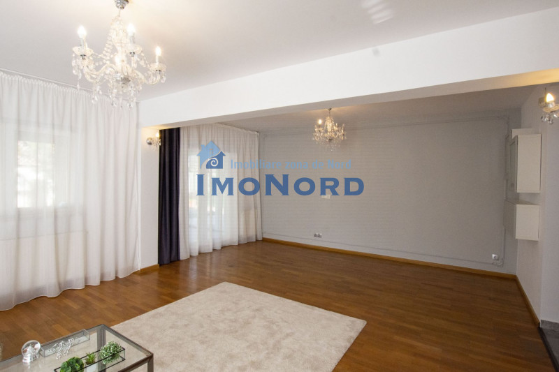 Vilă individuală cu piscină de închiriat în ansamblu rezidențial zona OMVD