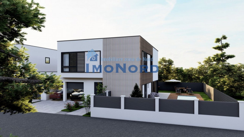 Vila moderna posibilitate personalizare – piscina exterioara si garaj dublu!