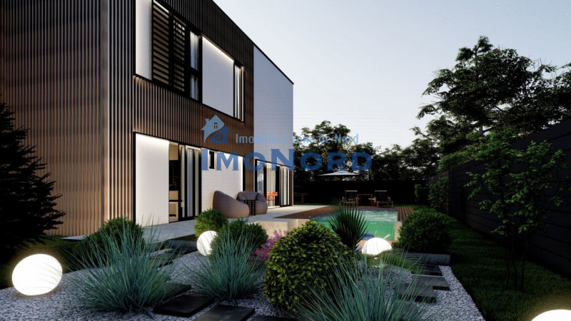 Vila moderna posibilitate personalizare – piscina exterioara si garaj dublu!
