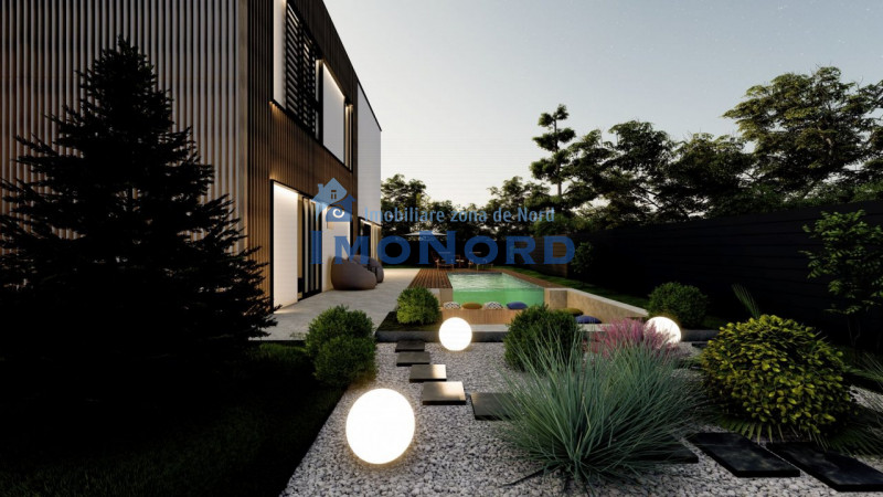 Vila moderna posibilitate personalizare – piscina exterioara si garaj dublu!