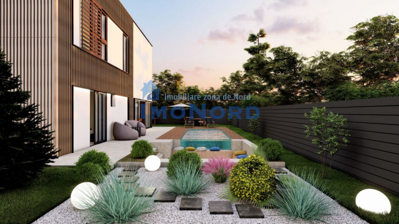 Vila moderna posibilitate personalizare – piscina exterioara si garaj dublu!