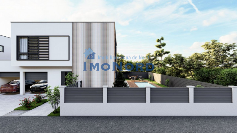 Vila moderna posibilitate personalizare – piscina exterioara si garaj dublu!