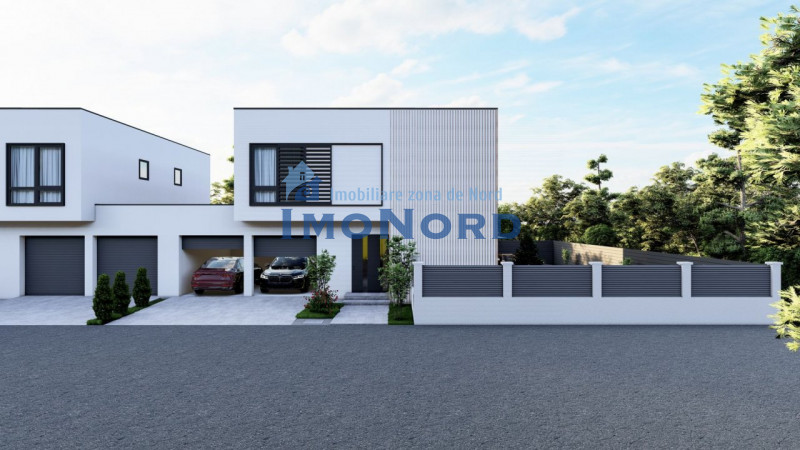 Vila moderna posibilitate personalizare – piscina exterioara si garaj dublu!