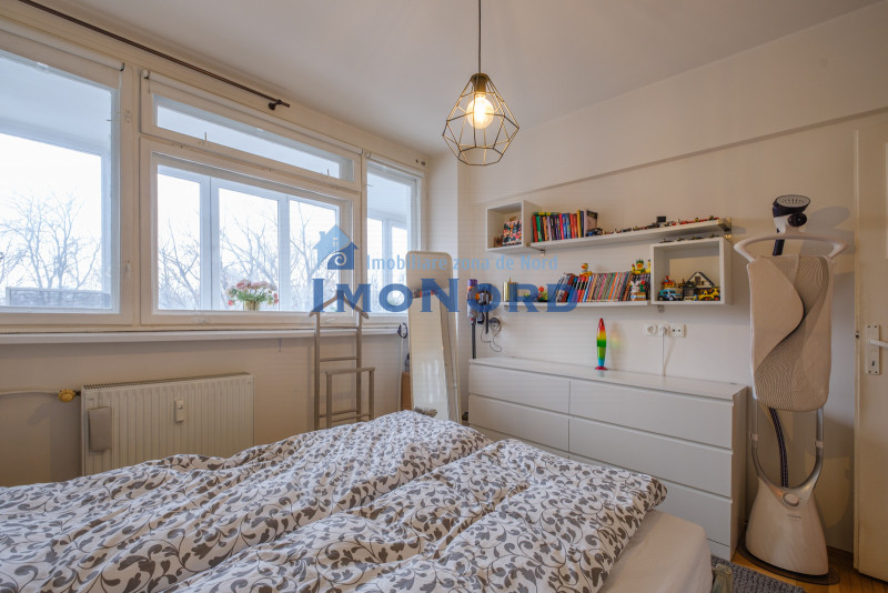 2 camere 55mp vedere la Parcul Circului