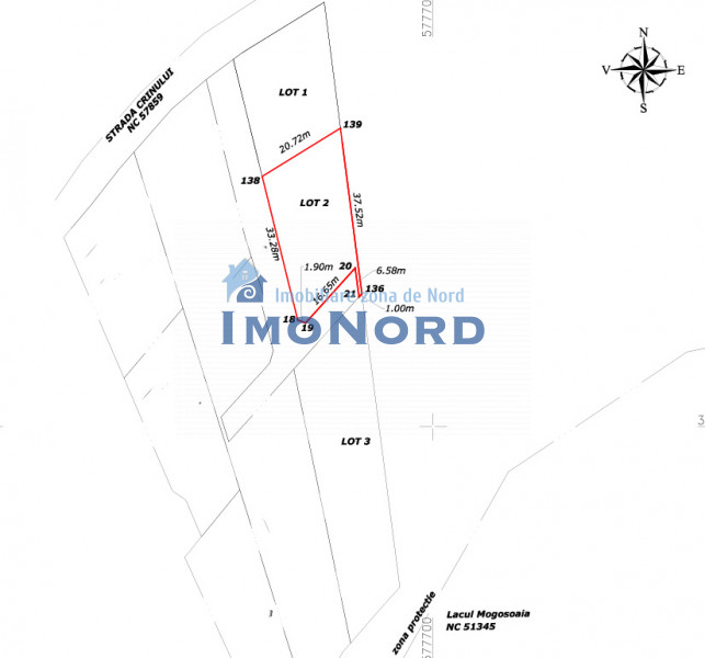 Teren de vânzare în Mogoșoaia – Strada Crinului, lângă lac | Lot ideal pentru ca