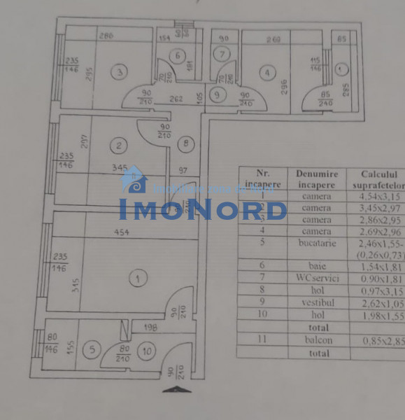 4 camere Militari Apusului | 60 mp, renovat complet, metrou Gorjului