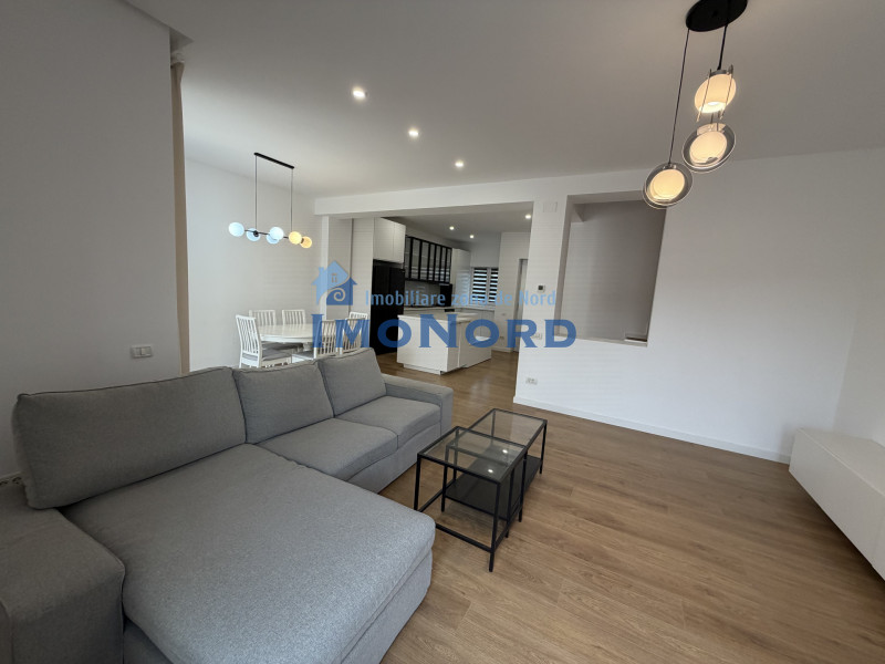 Vilă modernă cu 5 camere de închiriat în complex rezidential, Pipera 