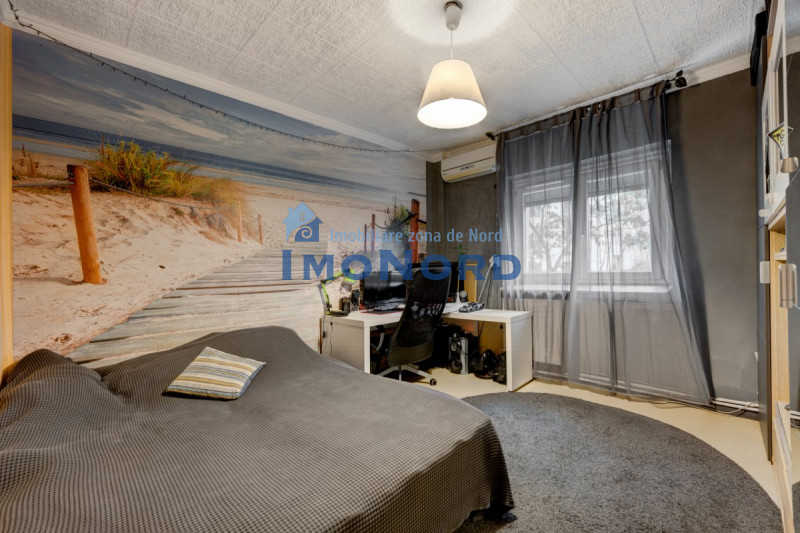 Apartament cu 3 camere - decomandat - centrală termica - bloc reabilitat 
