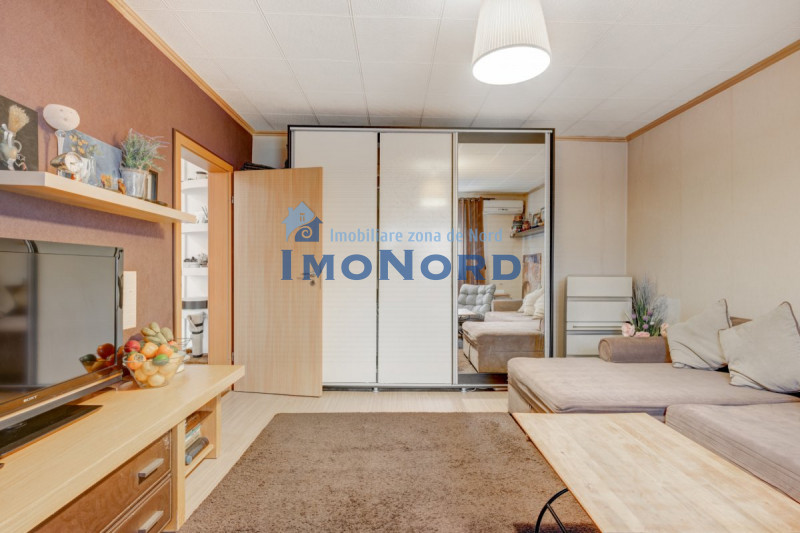 Apartament cu 3 camere - decomandat - centrală termica - bloc reabilitat 