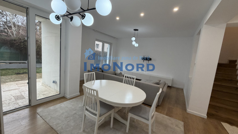 Vilă modernă cu 5 camere de închiriat în complex rezidential, Pipera 