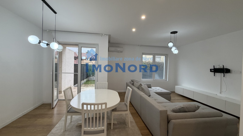 Vilă modernă cu 5 camere de închiriat în complex rezidential, Pipera 