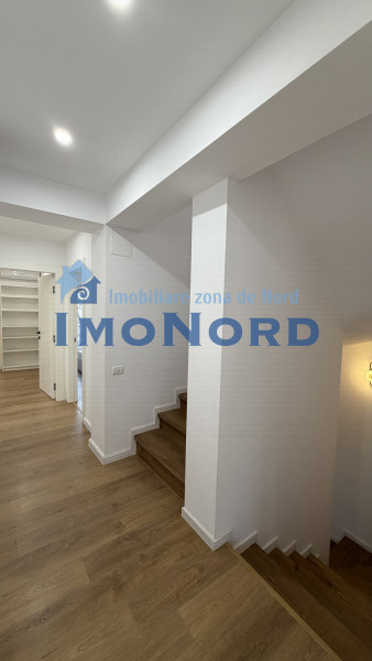 Vilă modernă cu 5 camere de închiriat în complex rezidential, Pipera 