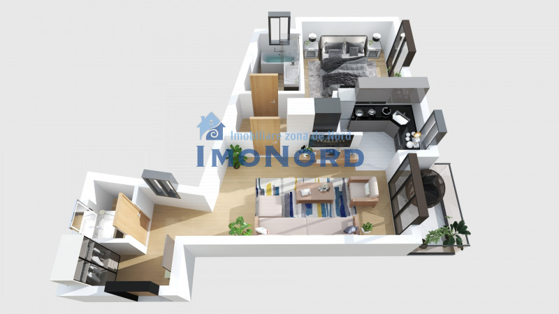 Mosilor Boutique II, apartament cu 2 camere, 2 bai. Discount special *