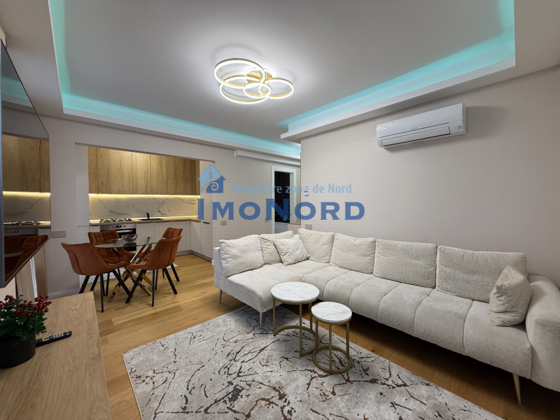 Unirii bloc 2023, apartament mobilat complet, terasa cu vedere superba !