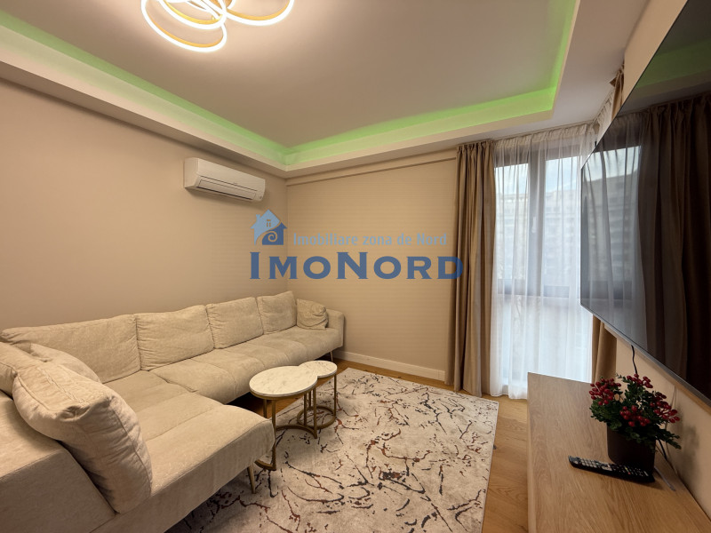 Unirii bloc 2023, apartament mobilat complet, terasa cu vedere superba !