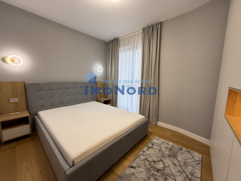 Unirii bloc 2023, apartament mobilat complet, terasa cu vedere superba !