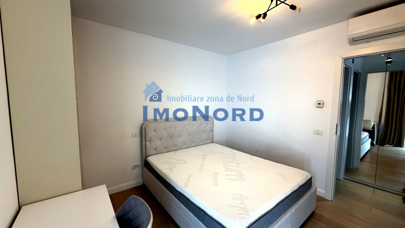 Apartament 2 camere de închiriat Aviatiei – bloc boutique 2022, terasă 16 mp