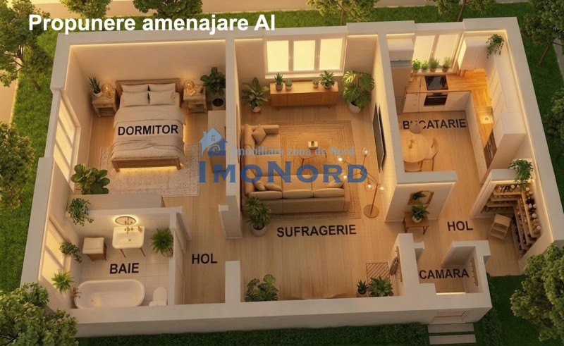 Apartament 2 camere | Pajura | Parter | Acces direct, fara lifturi, fara scari