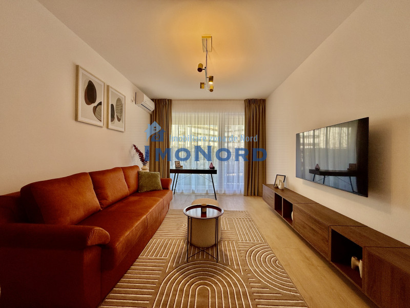 Apartament cu piscina si gradina proprie, nou, la prima inchiriere