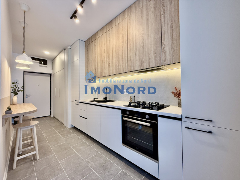 Apartament cu piscina si gradina proprie, nou, la prima inchiriere