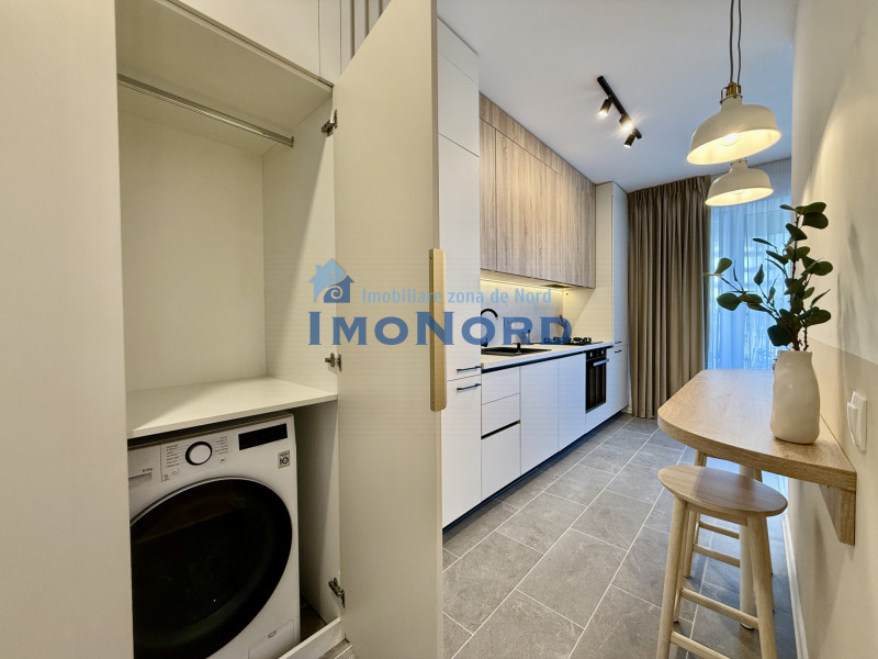 Apartament cu piscina si gradina proprie, nou, la prima inchiriere