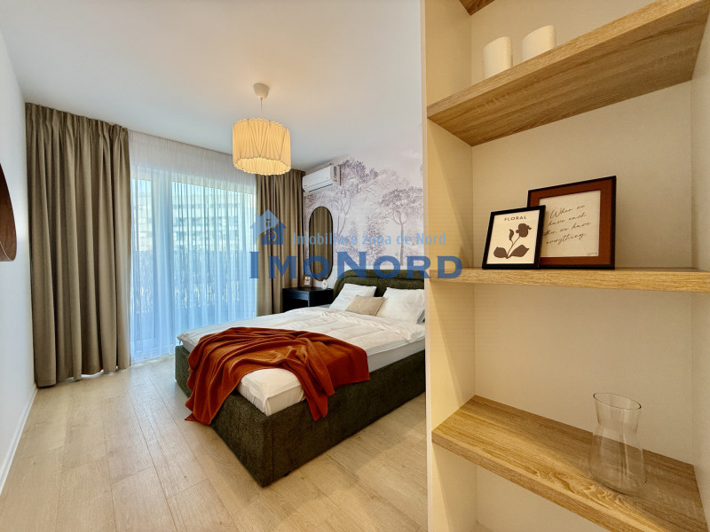 Apartament cu piscina si gradina proprie, nou, la prima inchiriere