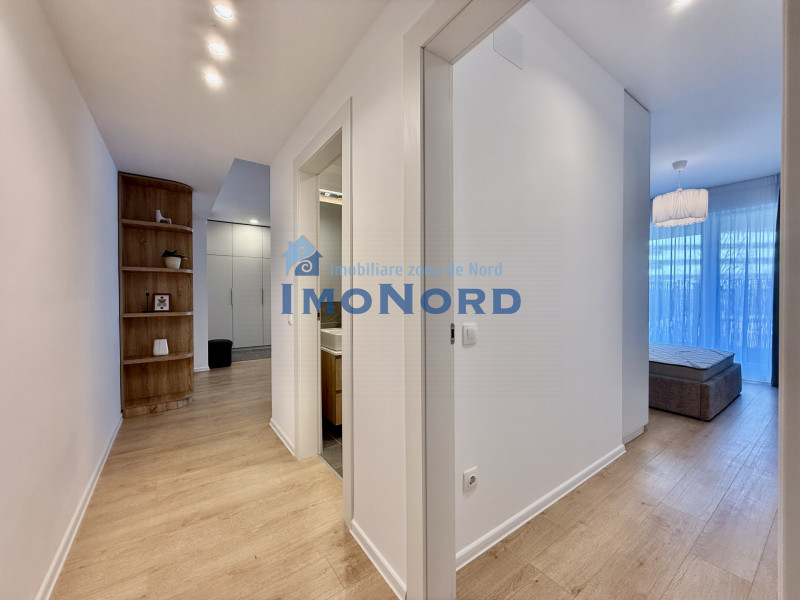 Apartament cu piscina si gradina proprie, nou, la prima inchiriere