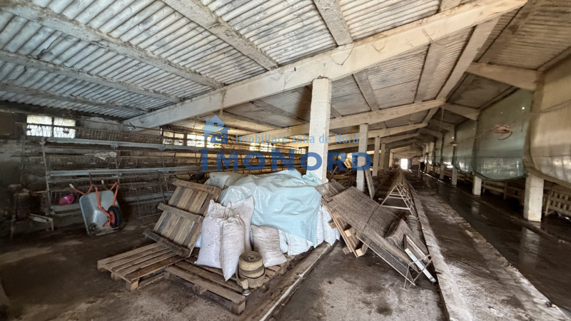 🏭 Hala industrială de vânzare în Beclean, Bistrița-Năsăud – 770 mp teren + cons