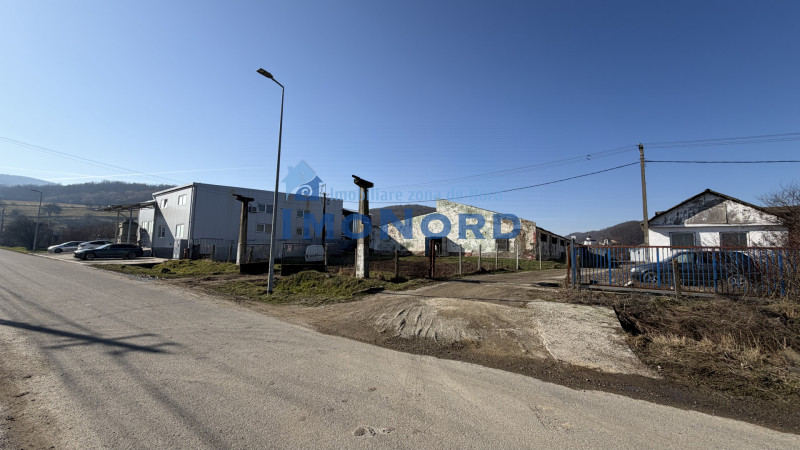 🏭 Hala industrială de vânzare în Beclean, Bistrița-Năsăud – 770 mp teren + cons