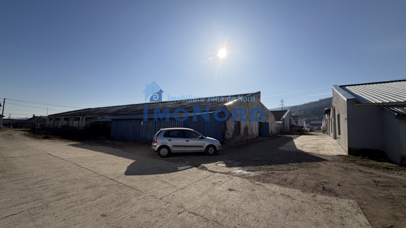 🏭 Hala industrială de vânzare în Beclean, Bistrița-Năsăud – 770 mp teren + cons
