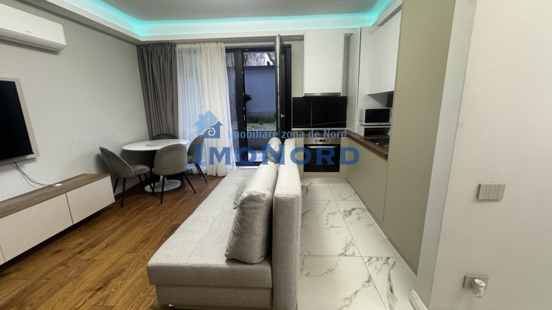 Închiriere apartament de 2 camere cu grădină Unirii