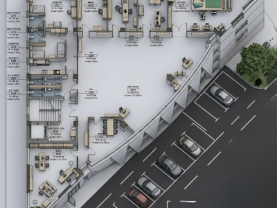 Spațiu de birouri în Aviatiei – Etaj integral 535 mp