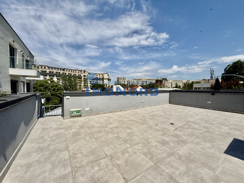 Unirii, apartament cu terasa proprie 40mp, priveliste panoramica 360grade