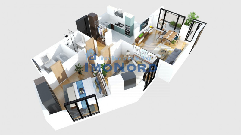 Mosilor Boutique II, apartament cu 3 camere si terasa