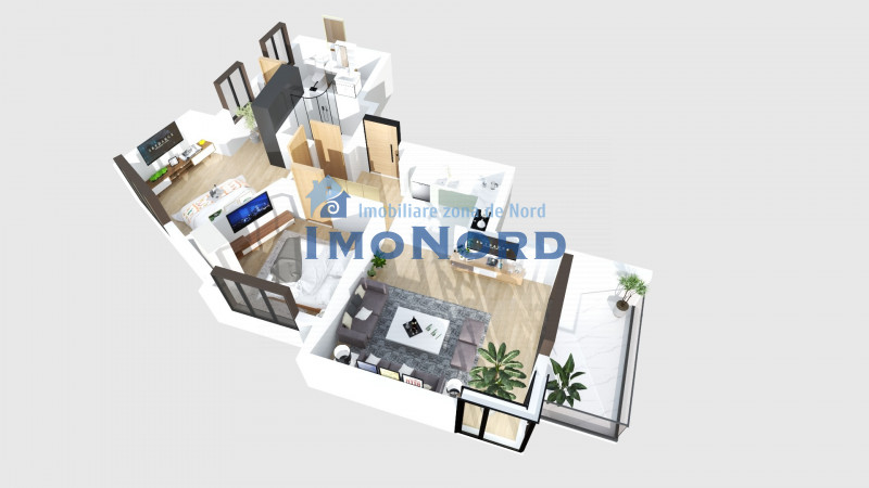 Mosilor Boutique II, apartament cu 3 camere si terasa