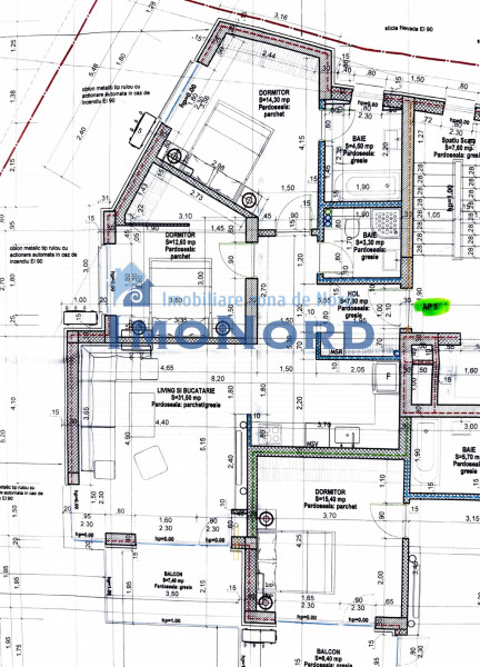 Mosilor Boutique II, apartament cu 3 camere si terasa