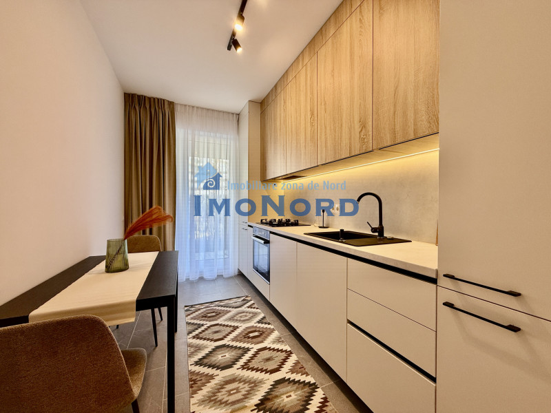 Apartament cu piscina si gradina proprie, nou, la prima inchiriere