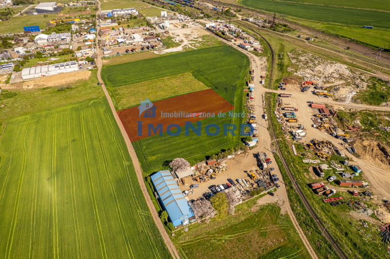 Palas vaporas, teren industrial logistic acces facil Autostrada